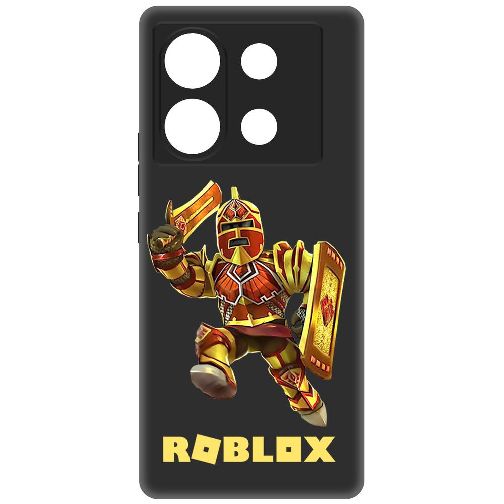 

Чехол-накладка Krutoff Soft Case Roblox-Рэдклифф для Infinix Zero 30 5G черный