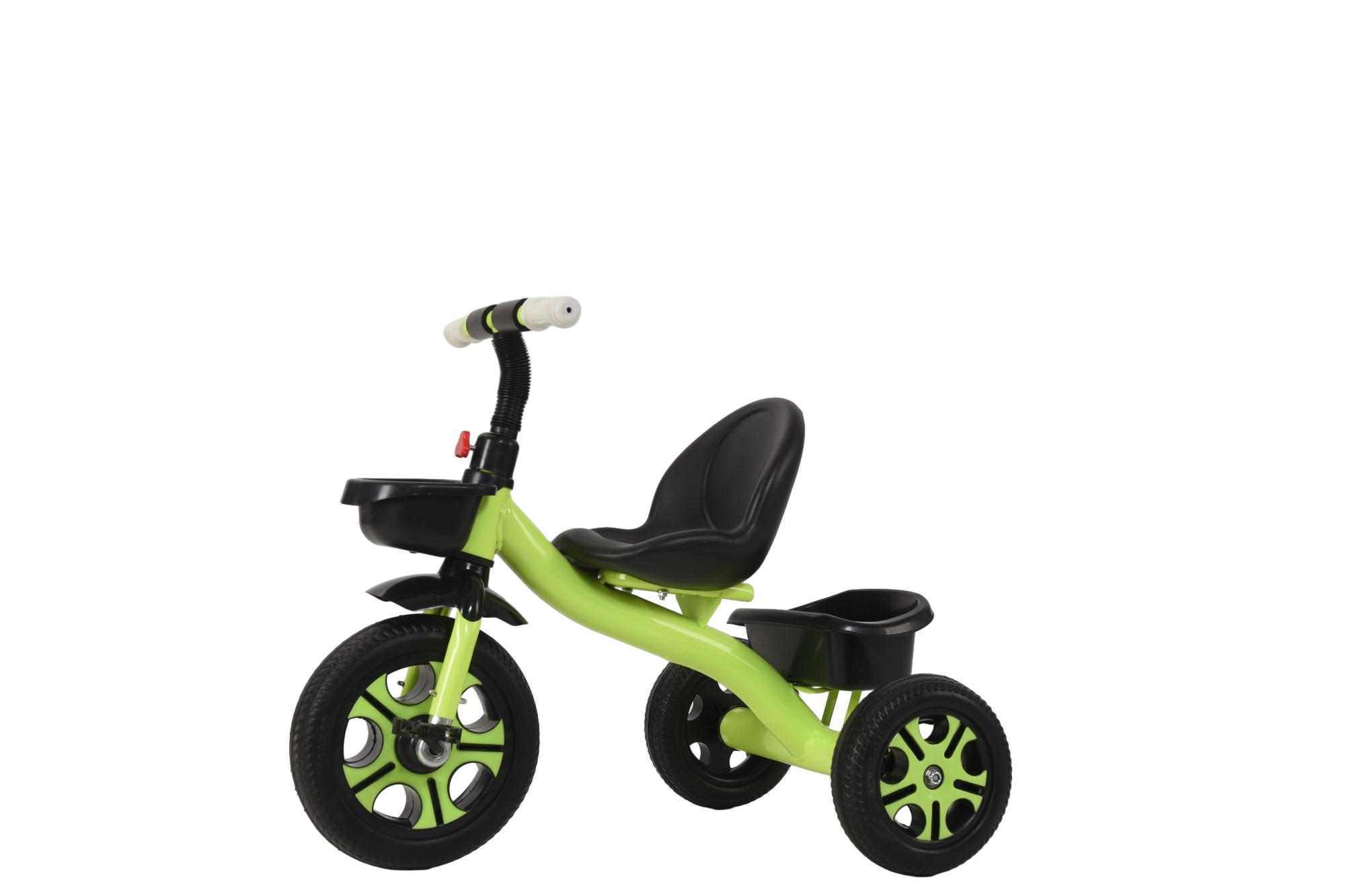 Велосипед Utmaster с багажником и корзинкой, зеленый