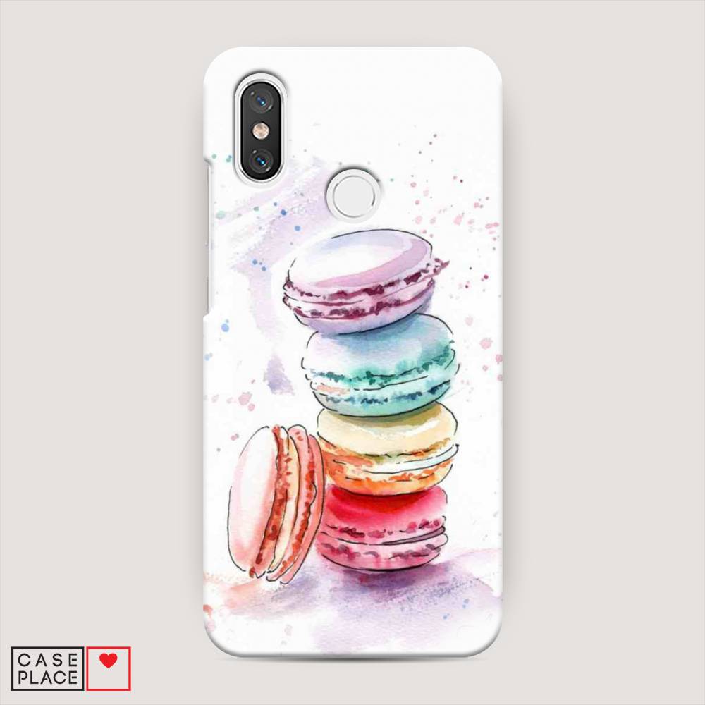 

Пластиковый чехол "Пирамидка макарони 2" на Xiaomi Mi 8, 33520-7