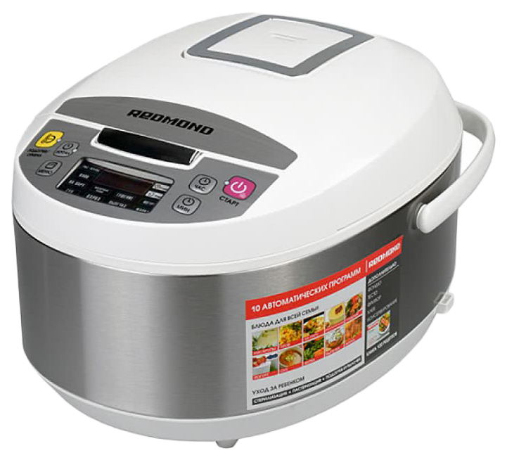 

Мультиварка Redmond RMC-M4500 White, RMC-M4500 White