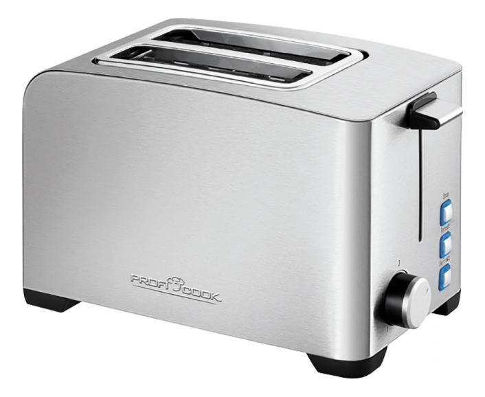 

Тостер Profi Cook PC-TA1082 Silver, PC-TA1082