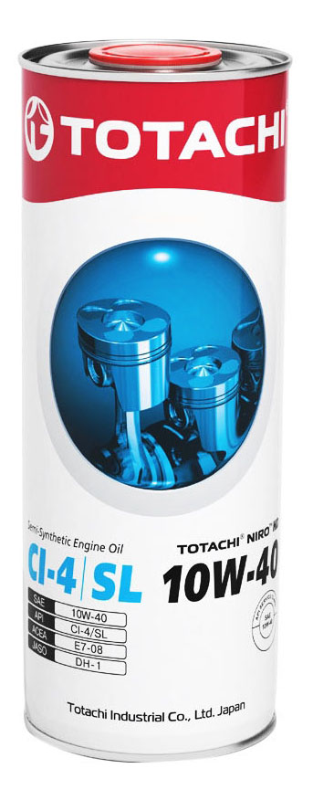 Моторное масло Totachi Niro HD Semi-Synthetic 10W40 1 л