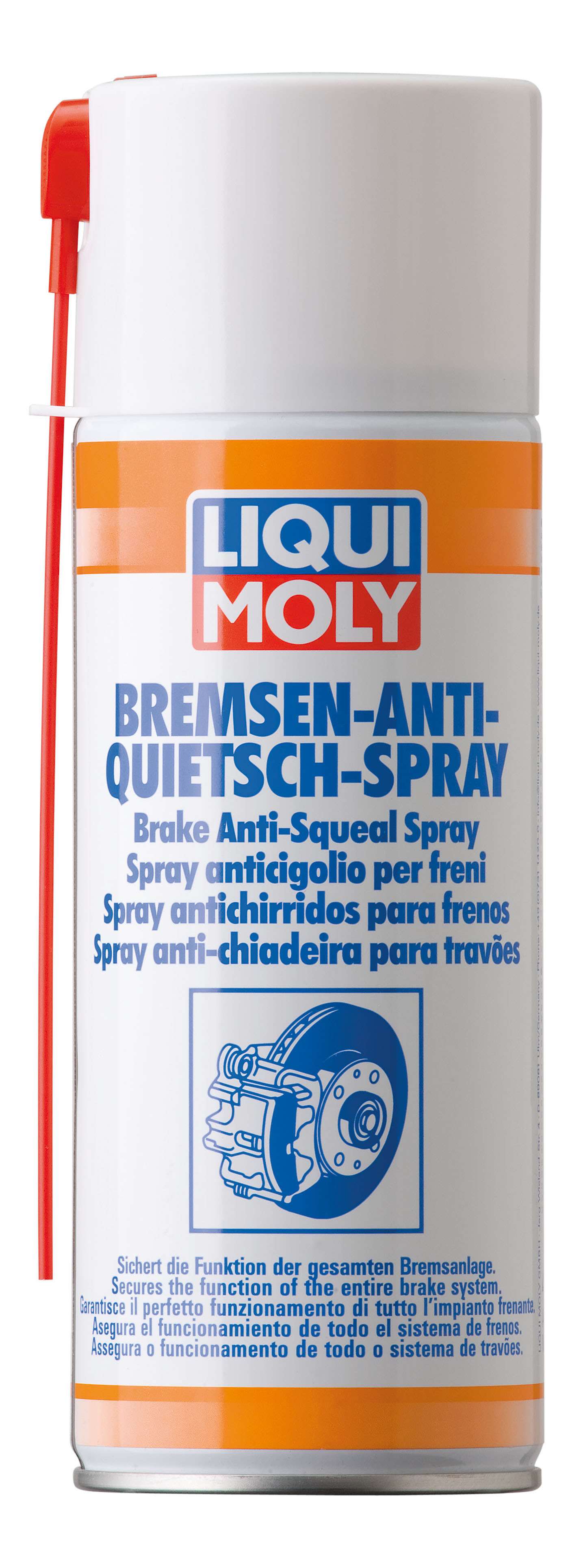 фото Синтетическая смазка для тормозной системы liqui moly 8043 bremsen-anti-quietsch-spray