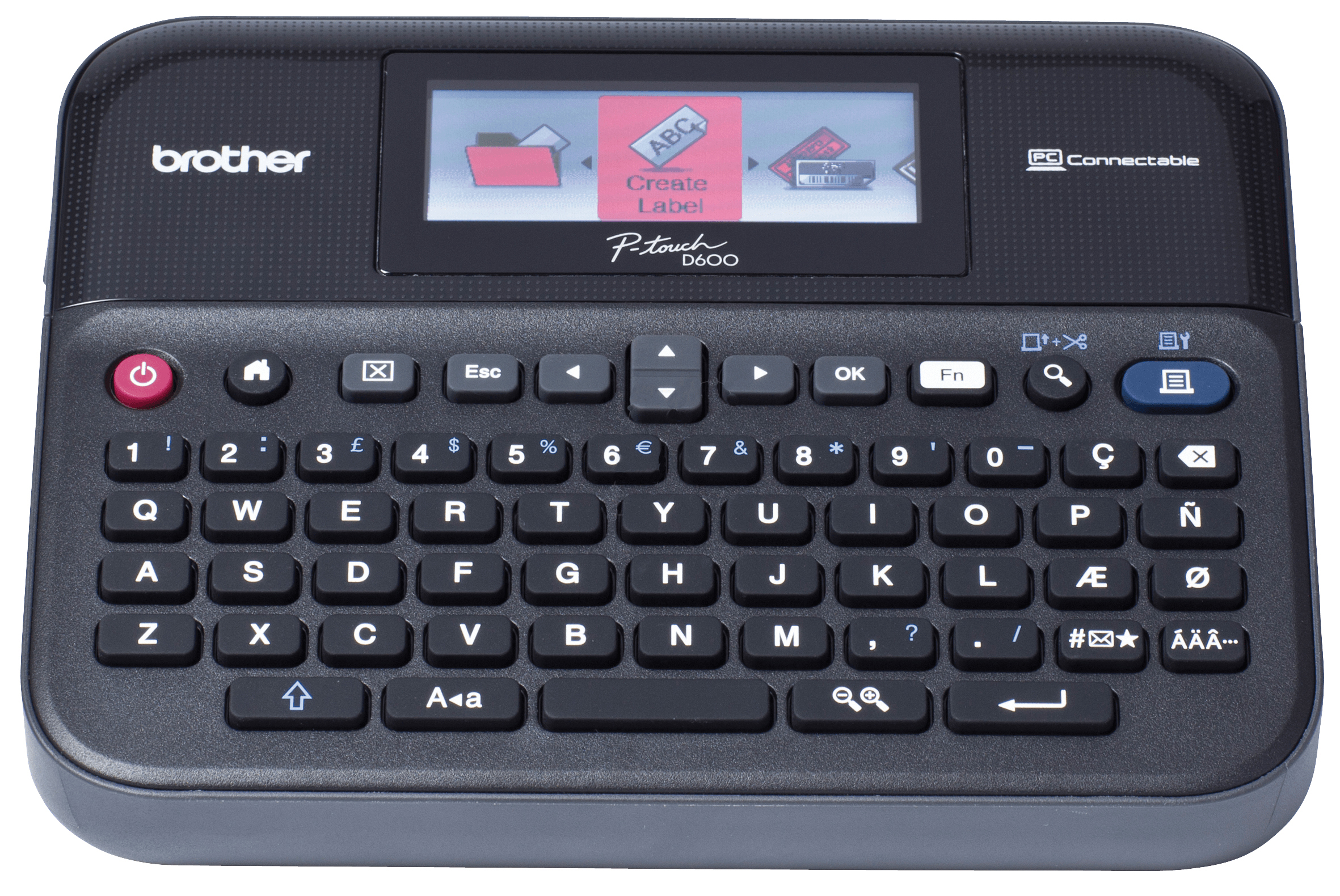 

Термопринтер Brother P-Touch D600VP Черный, d600VP