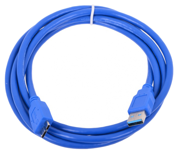 фото Кабель vcom usb a-micro usb b, m-m 1,8м blue (vus7075-1.8m)