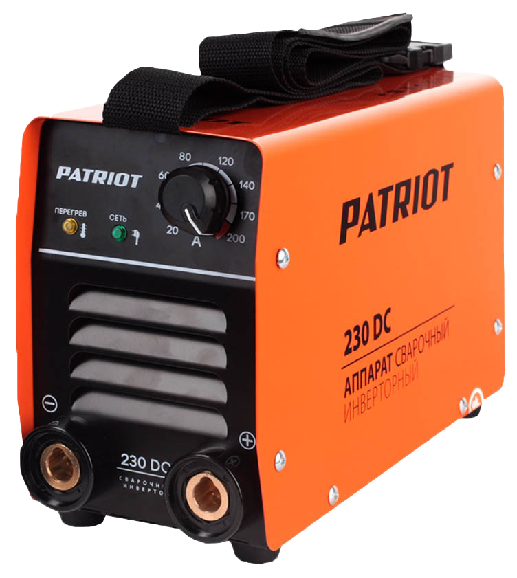 Сварочный инвертор Patriot 230 DC гитарный классический утепленный с одним ремнем