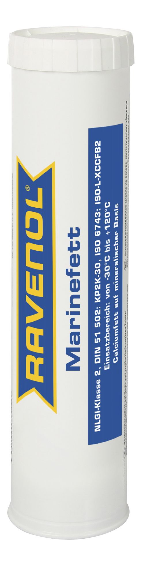 

Смазка RAVENOL Marinefett 0,4 кг, специальная смазка 4014835831698