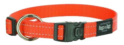 фото Ошейник rogz utility 20мм, 34-56см, оранжевый