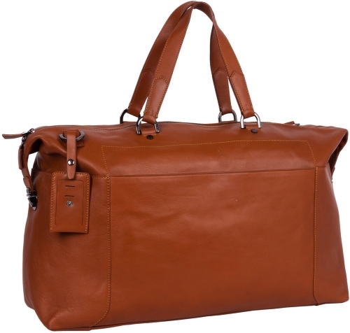 Дорожная сумка кожаная Pola 8753 коричневая 54 x 30 x 28, коричневый, натуральная кожа  - купить