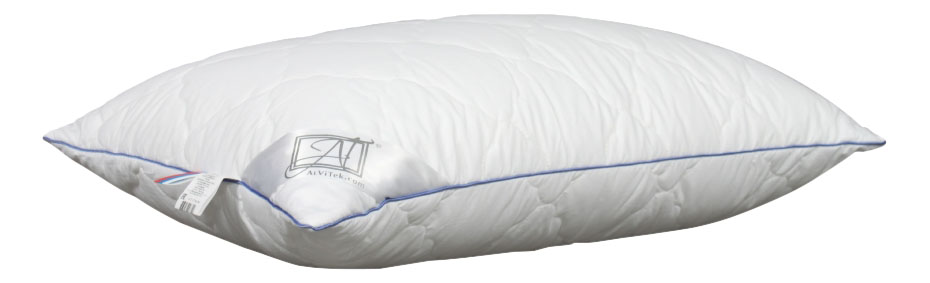Подушка для сна АльВиТек силикон, полиэстер 68x68 см