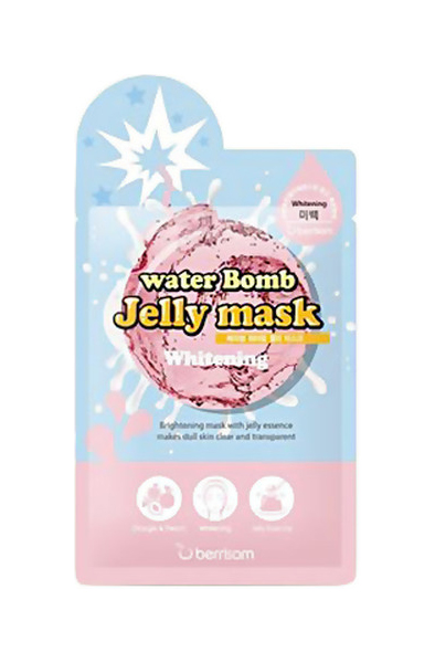фото Маска для лица berrisom water bomb jelly mask - whitening 33 мл