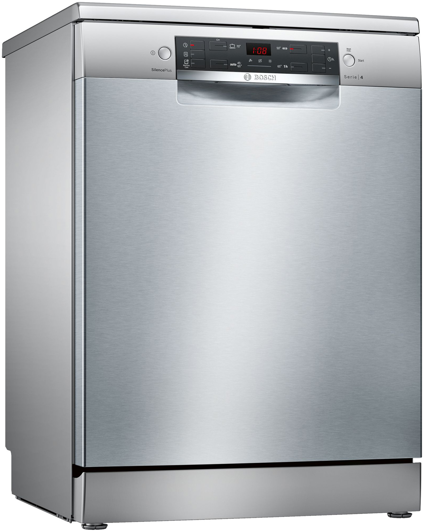 фото Посудомоечная машина 60 см bosch sms44gi00r silver