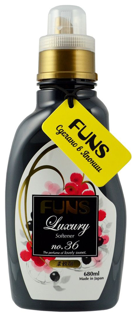 фото Кондиционер для белья funs luxury с ароматом грейпфрута и черной смородины 680 мл
