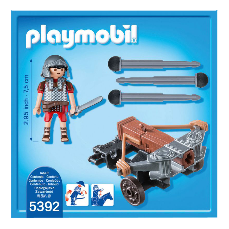 фото Игровой набор playmobil playmobil римляне и египтяне: легионер с баллистой