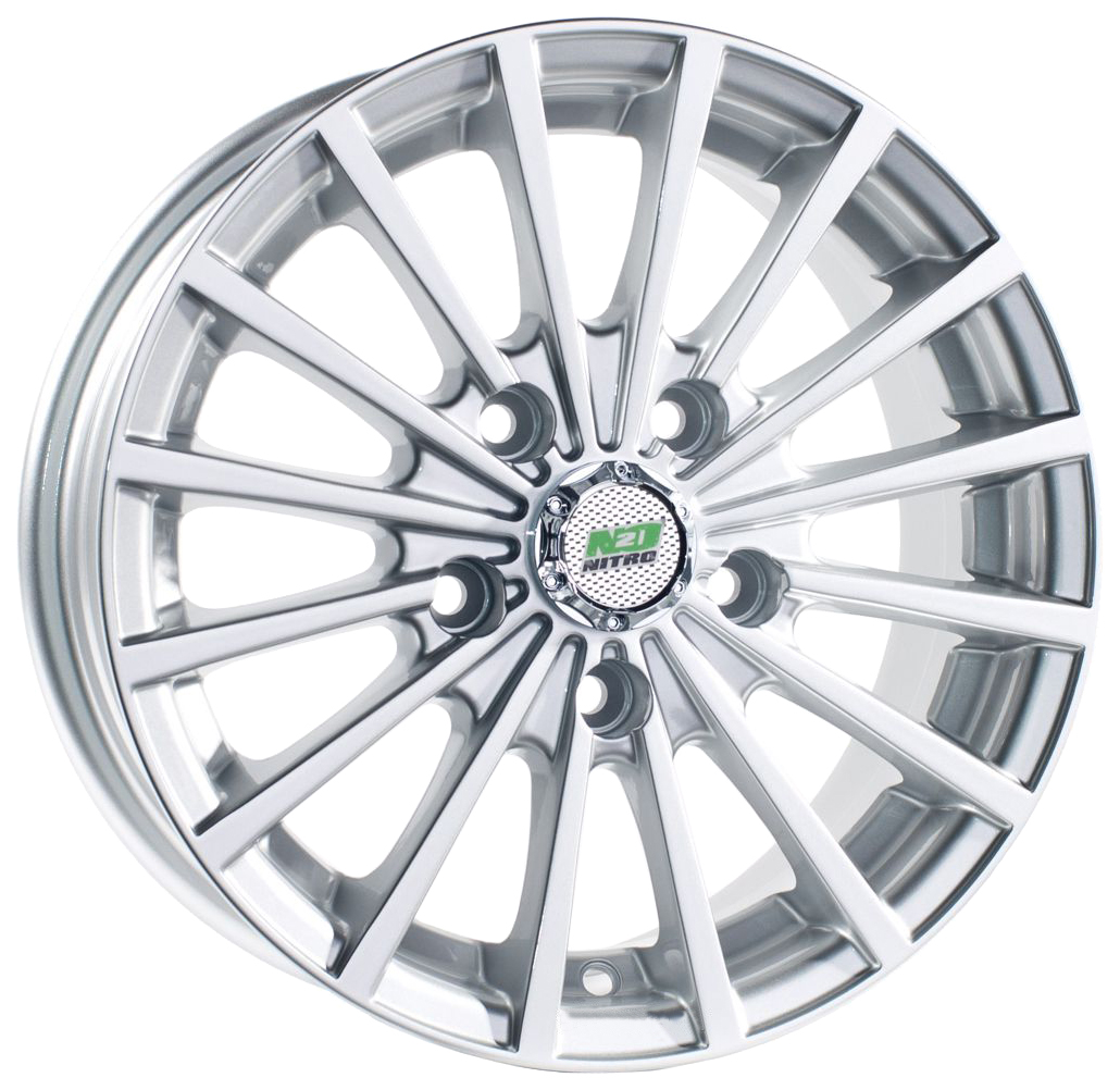 

Колесный диск Nitro Y241 R14 6J PCD4x98 ET35 D58.6 (41026343), Серебристый