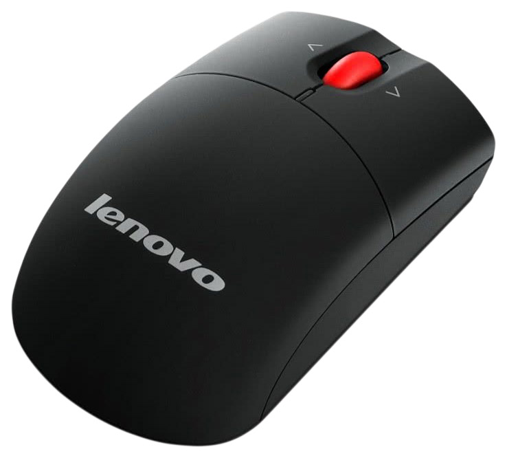 фото Беспроводная мышь lenovo laser black (0a36188)