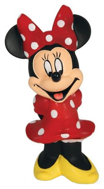 

Игрушка-пищалка для собак Triol Disney Minnie из винила, красный, черный, 14,5 см, Minnie с пищалкой 14,5 см