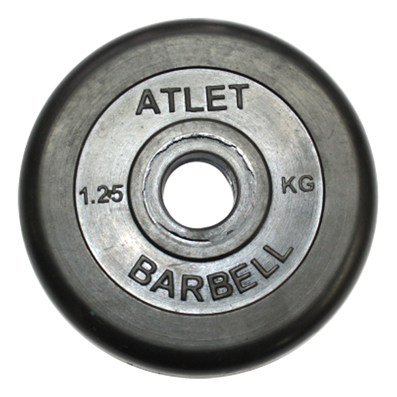 фото Диск для штанги mb barbell atlet 1,25 кг, 31 мм