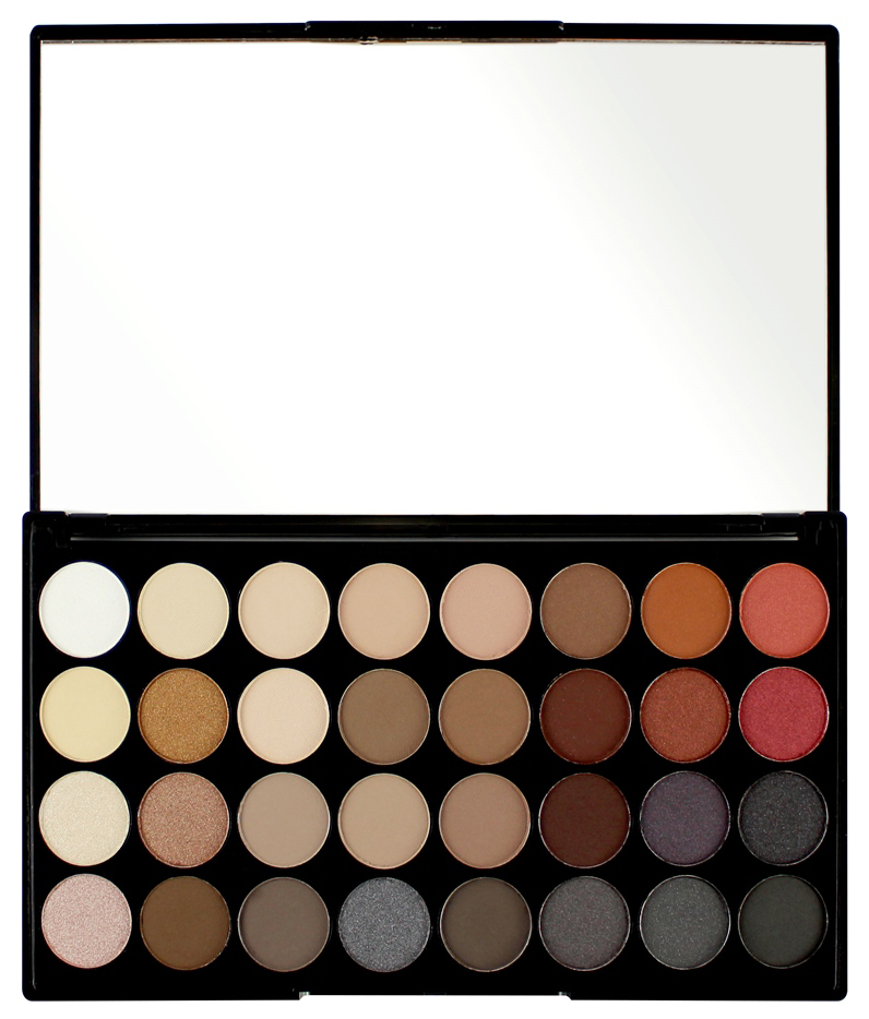

Тени для век Makeup Revolution Ultra 32 Shade Eyeshadow Palette Flawless 2 20г, Ultra 32 Shade Eyeshadow Palette