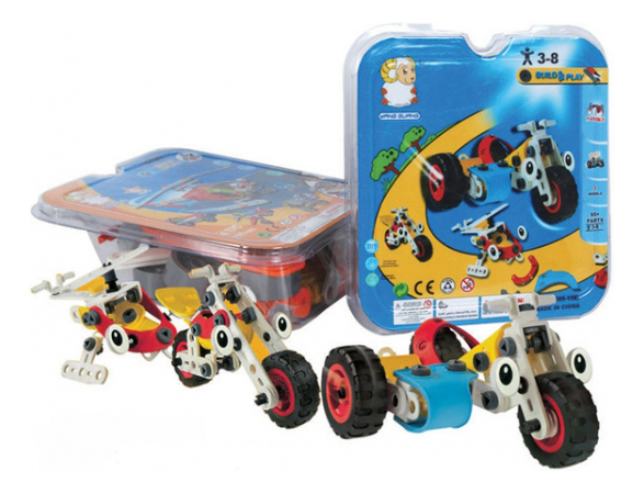 фото Конструктор build and play с инструментом shenzhen toys г51147