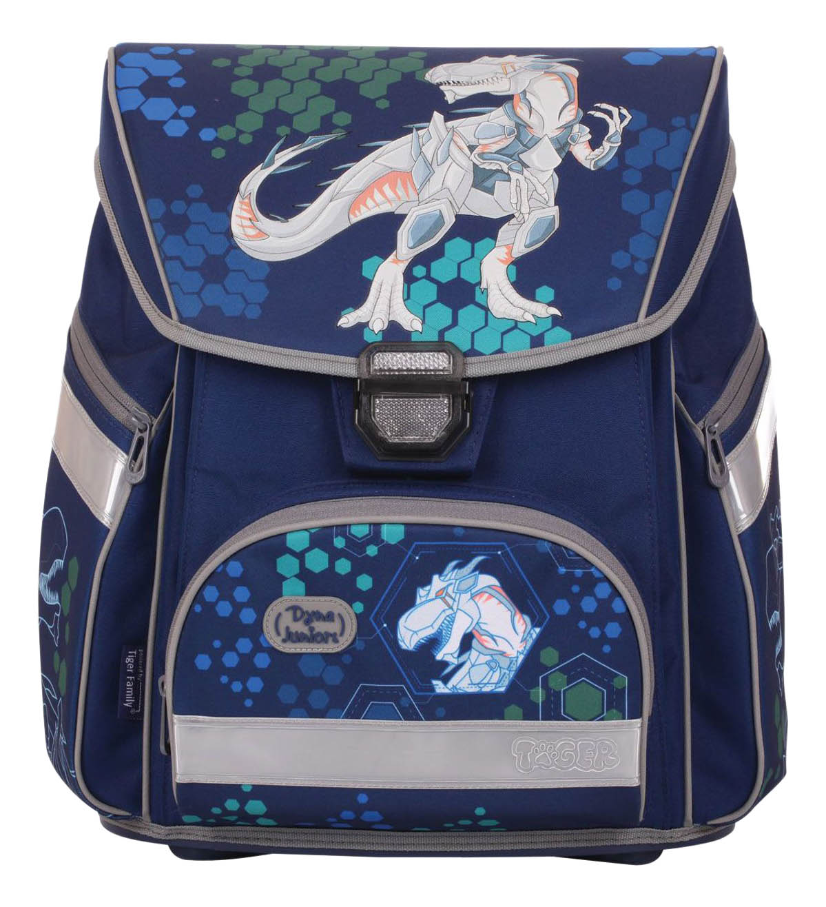 

Ранец детский Tiger Enterprise ортопедический Dyna Juniors Collection, Robot Dino