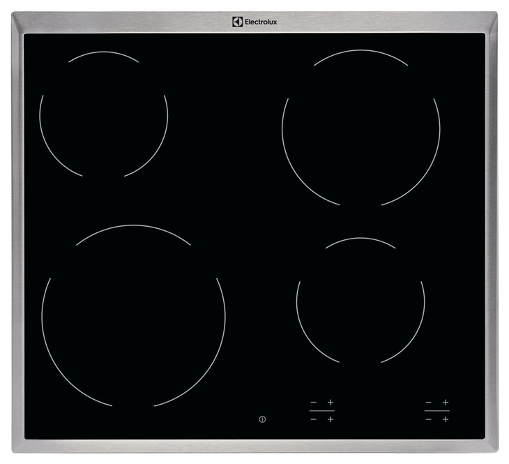 фото Встраиваемая варочная панель электрическая electrolux cpe6420kx black