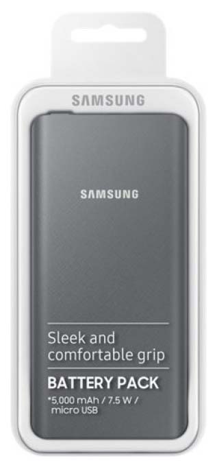 

Внешний аккумулятор Samsung EB-P3020 5000 мА/ч (EB-P3020CSRGRU) Silver, EB-P3020