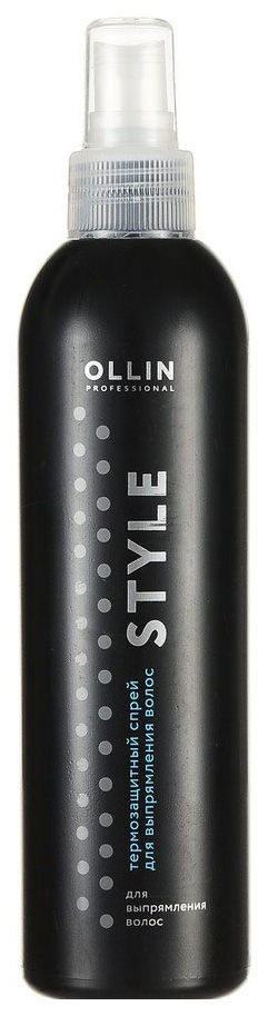 фото Спрей для волос ollin professional style thermo protective hair straightening spray 250 мл