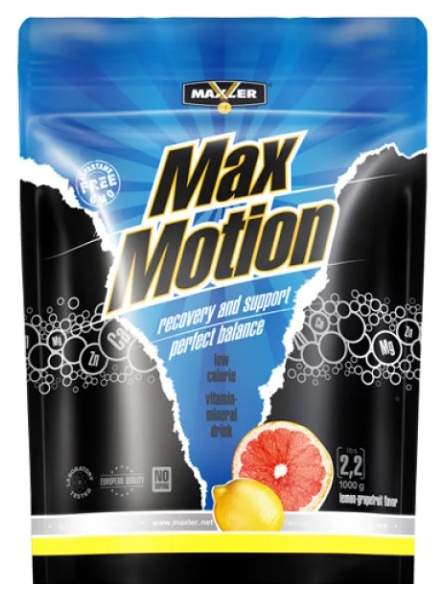 фото Изотоник maxler max motion, 1000 г, lemon/grapefruit