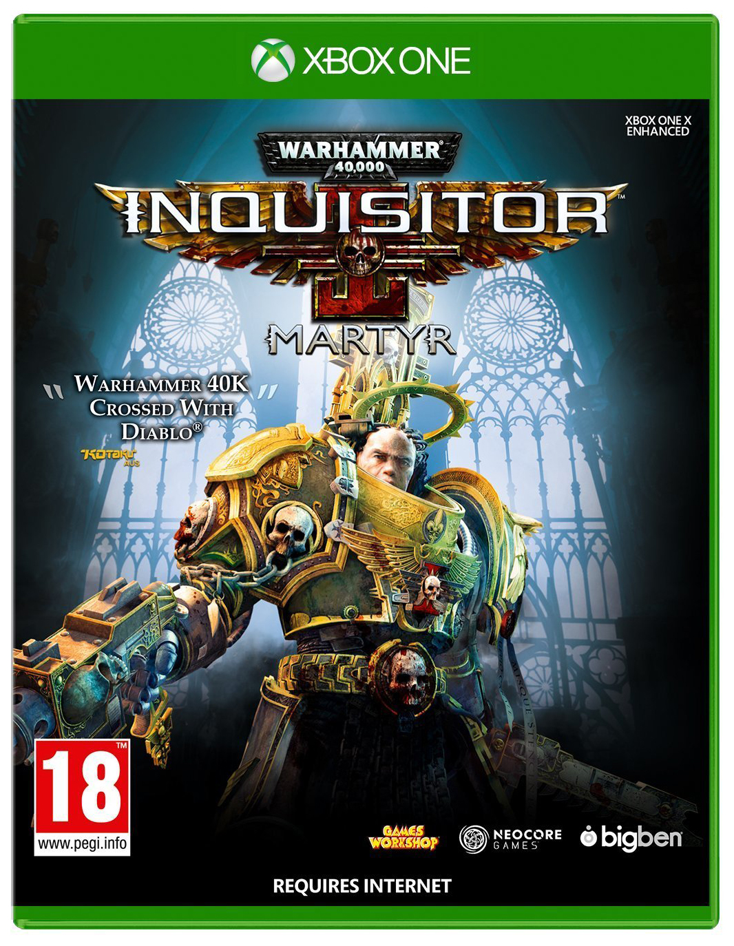 фото Игра warhammer 40 000: inquisitor - martyr. deluxe edition для xbox one bigben interactive