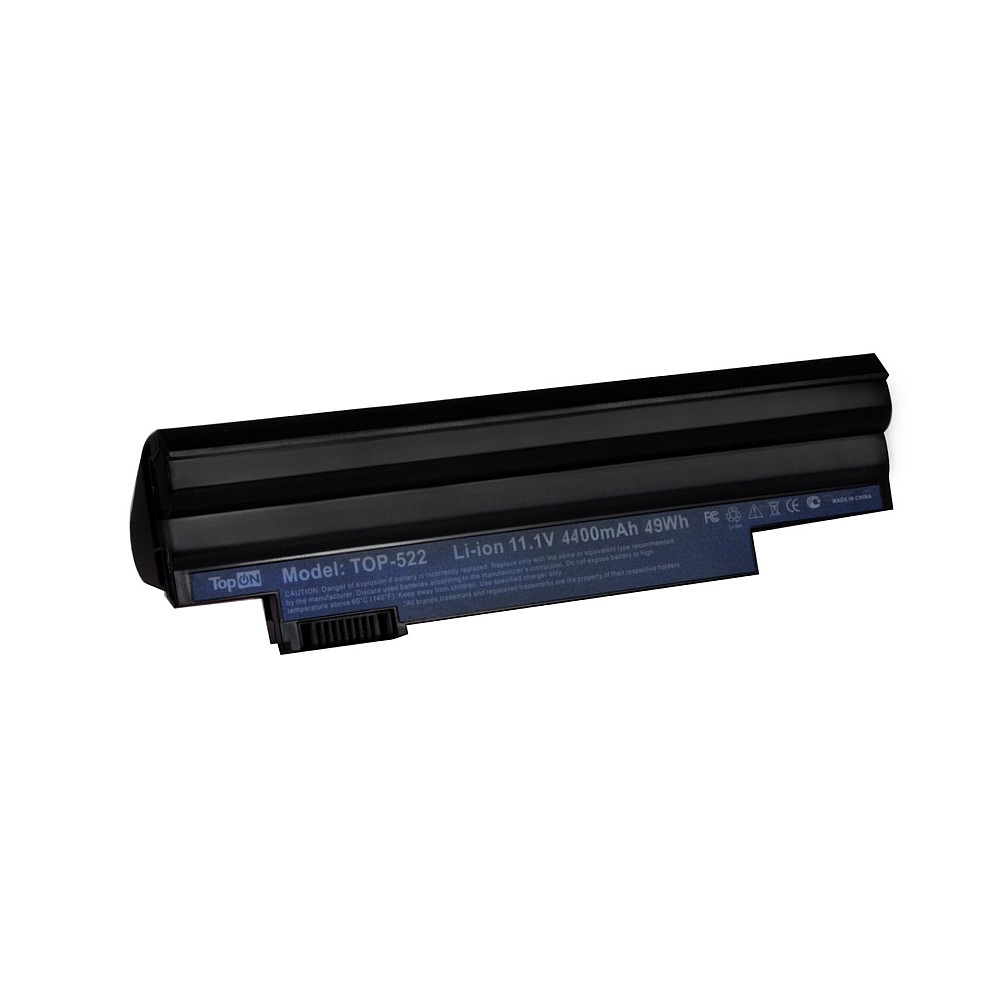 фото Аккумулятор для нетбука acer aspire one d255, d260, 522, 722, lt25 series. 11.1v topon