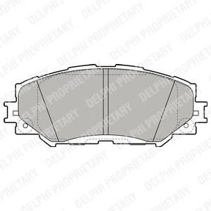 

Тормозные колодки DELPHI дисковые LP2002