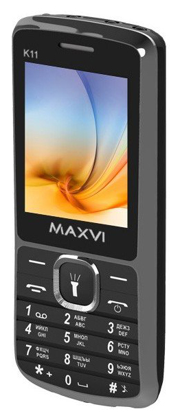 фото Мобильный телефон maxvi k11 black