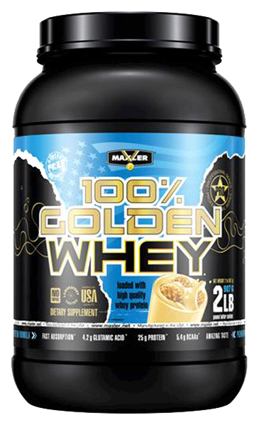 Протеин Maxler 100 Golden Whey 908 г peanut butter cookies 4320₽