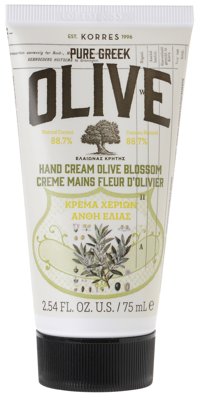 Крем для рук Korres Pure Greek Olive Blossom 75 мл тонирующий крем omniplex blossom glow toner 8102 10 02 песочный 100 мл