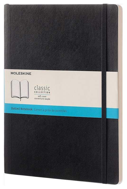 

Блокнот Moleskine Classic Large, Черный, в точку, classic large (в точку)