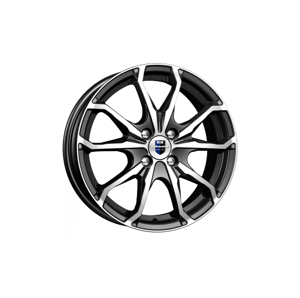 

Колесный диск K&K R16 6J PCD4x100 ET52 D54.1 WHS147879, Черный, Brent