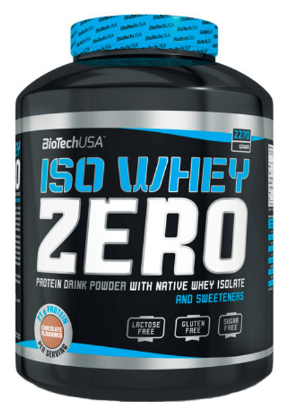 фото Протеин biotech iso whey zero lactose free, 2270 г, chocolate