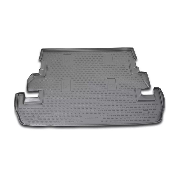 фото Коврик в багажник toyota land cruiser 200 11/2007-2012, 2012->, внед., 7 мест. (пу, серый) element