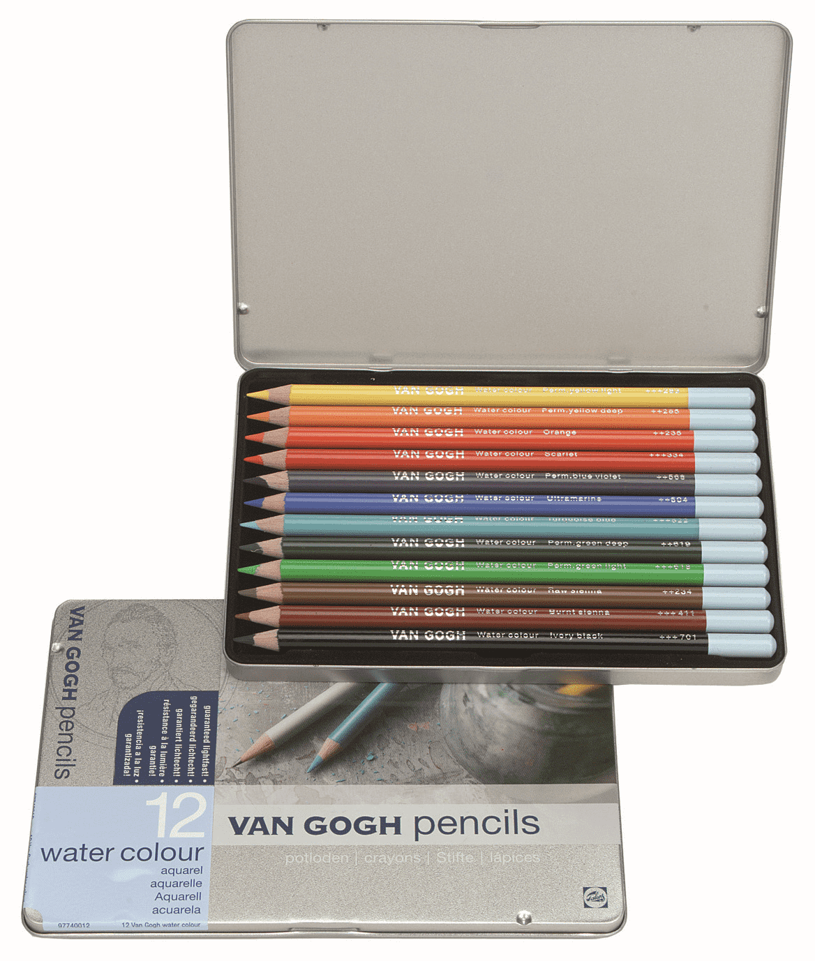 

Акварельные карандаши Royal Talens Van Gogh Стартовый 12 цв