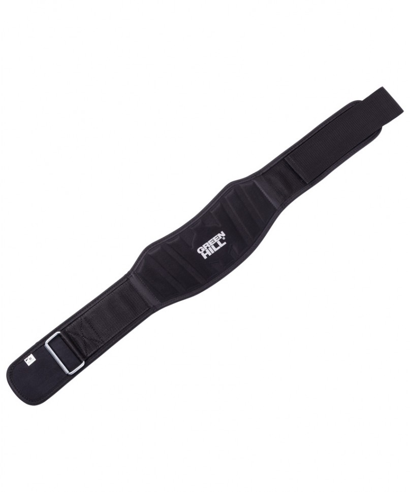 

Пояс для тяжелой атлетики Green Hill WLB-6732A, текстиль, S-XL, черный (L), WLB-6732A