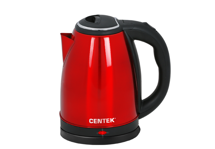 Чайник электрический Centek CT-1068 2 л красный чайник со свистком из нержавеющей стали доляна горошек 2 8 л красный