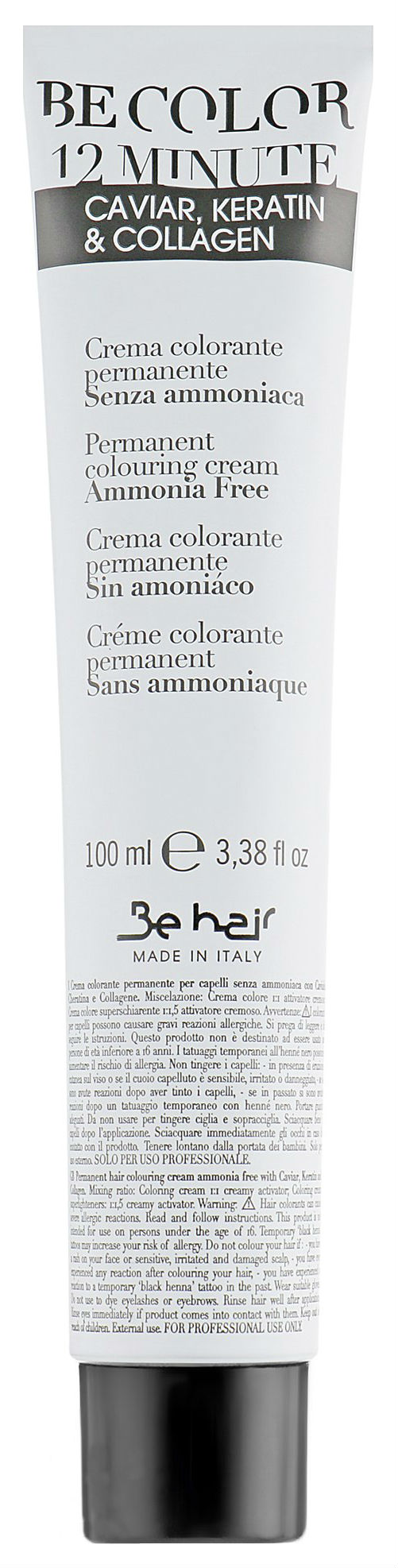 

Краска для волос Be Hair Be Color 12 Minute 6.5 Dark Blonde Mahogany 100 мл