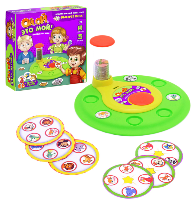 

Настольная игра на реакцию «Ой, ой, Это мой» ЛАС ИГРАС