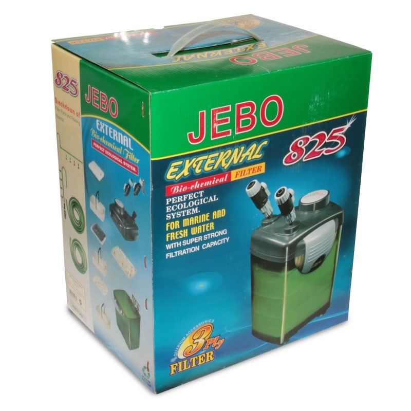 Фильтр для аквариума внешний Jebo 825FJ, 1100 л/ч, 22 Вт