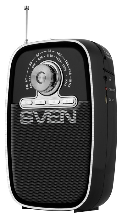 

Радиоприемник Sven SRP-445 Black, SRP-445