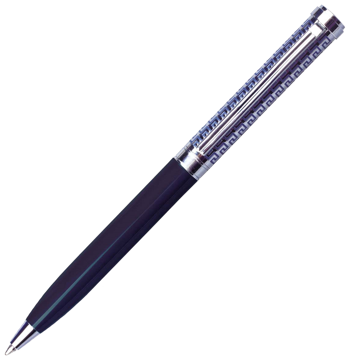

Ручка шариковая подарочная мужчине / женщине Galant Empire Blue, синяя, хром, линия 0,7 мм, 1037