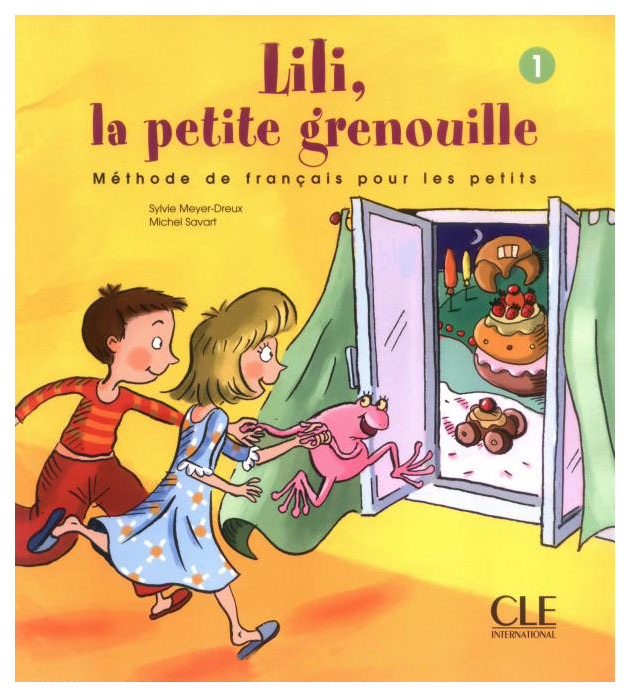 фото Книга cle international "lili, la petite grenouille 1 - livre de l'élève"