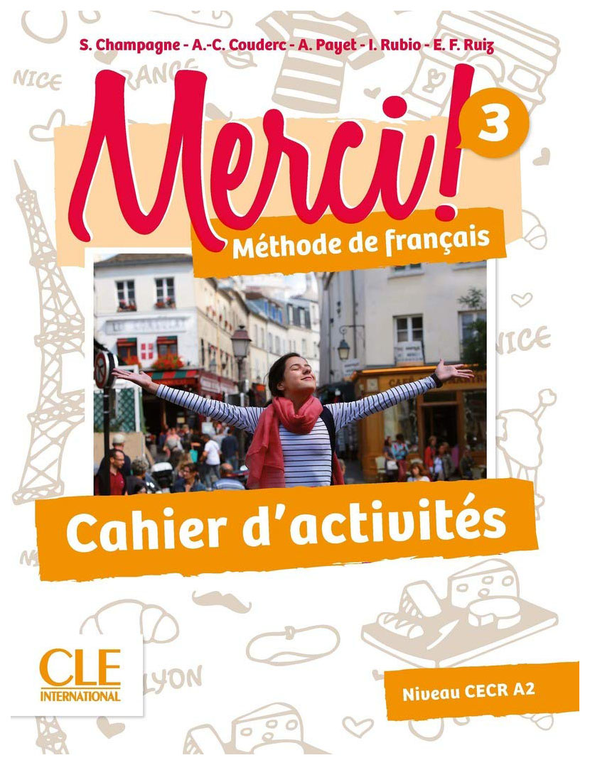 

Книга CLE International "MERCI! 3 сahier d'activites"