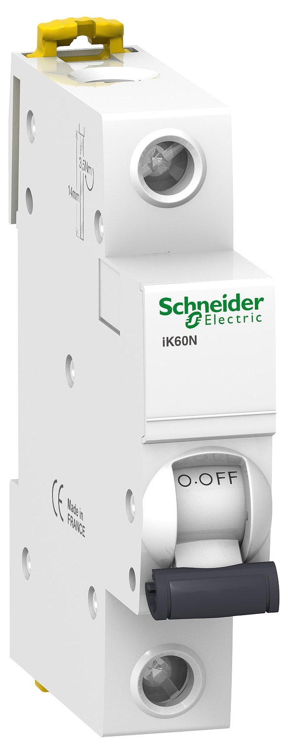 фото Выключатель автоматический модульный ik60 acti9, 1 пост, с, 32 а, 6 ка schneider electric